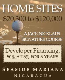 Seaside Mariana Golf Course Home sites